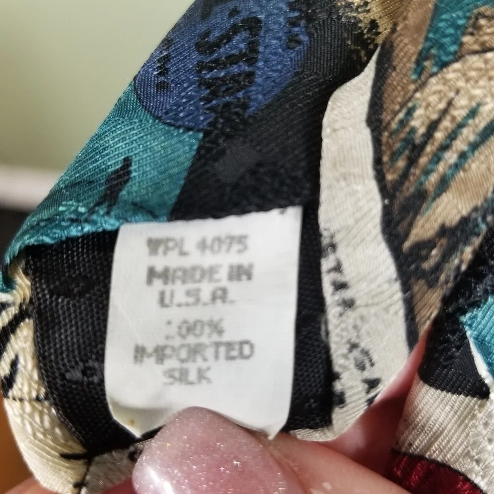 SPENCER & LOWE BASEBALL TIE